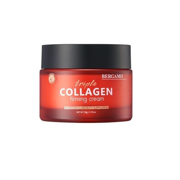 KEM DƯỠNG COLLAGEN SĂN CHẮC BERGAMO TRIPLE COLLAGEN FIRMING CREAM 50G