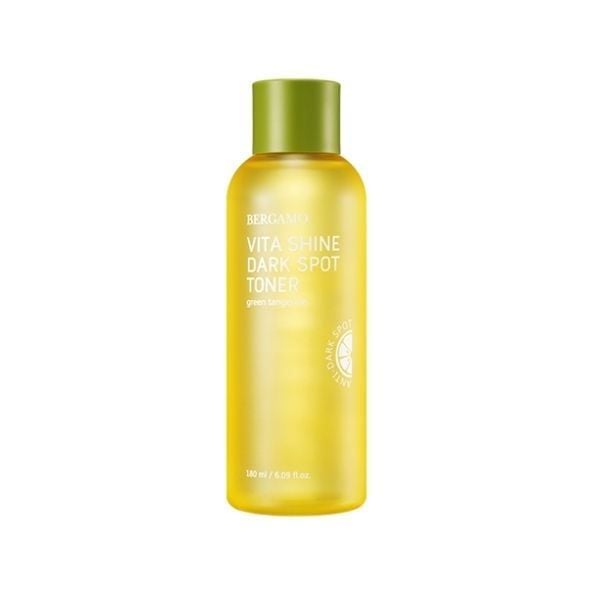 TONER QUÝT XANH SÁNG DA MỜ THÂM NÁM BERGAMO GREEN TANGERINE VITA SHINE DARK SPOT TONER 180ML