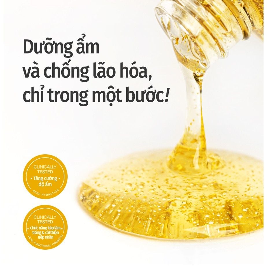 TINH CHẤT VÀNG BERGAMO 24K GOLD BRILLIANT AMPOULE 90ML