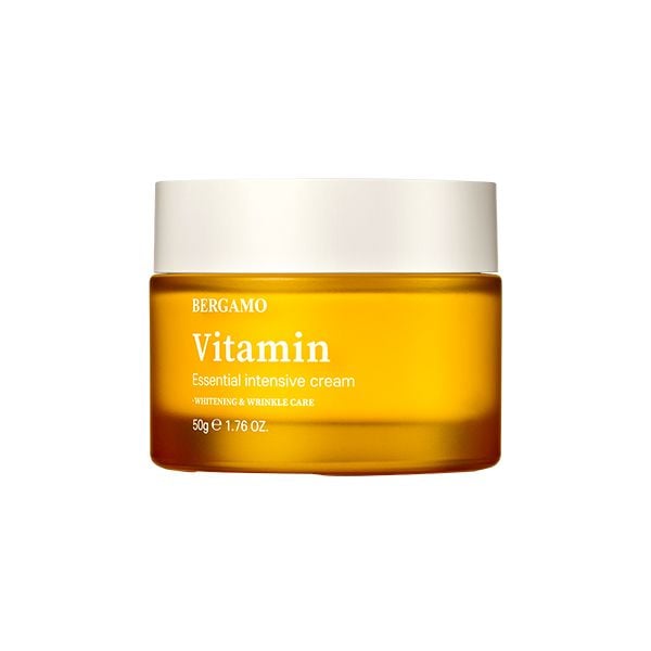 KEM DƯỠNG SÁNG DA BERGAMO VITAMIN ESSENTIAL INTENSIVE CREAM 50G