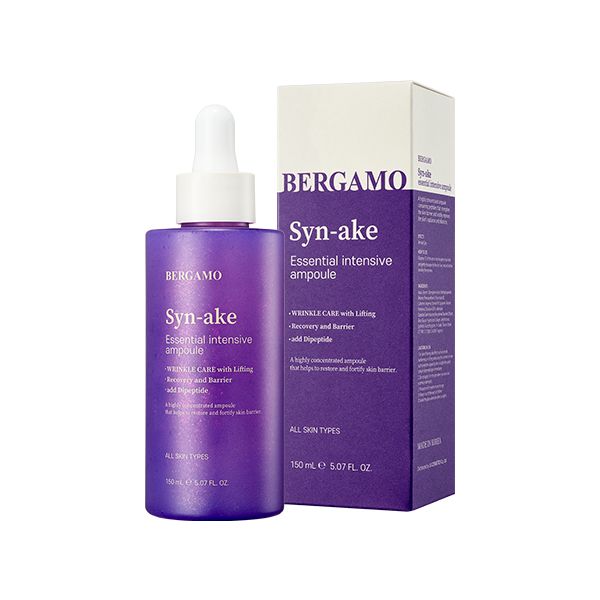 TINH CHẤT NỌC RẮN BERGAMO SYNAKE ESSENTIAL INTENSIVE AMPOULE 150ML