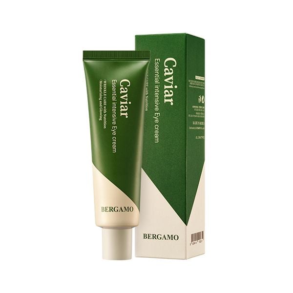 KEM DƯỠNG MẮT TRỨNG CÁ TẦM BERGAMO CAVIAR ESSENTIAL INTENSIVE EYE CREAM 100G
