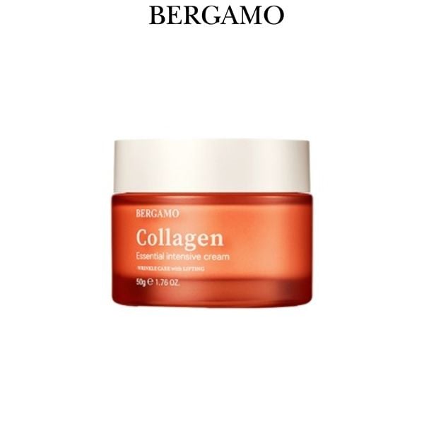 KEM DƯỠNG CĂNG BÓNG COLLAGEN BERGAMO COLLAGEN ESSENTIAL INTENSIVE CREAM 50G