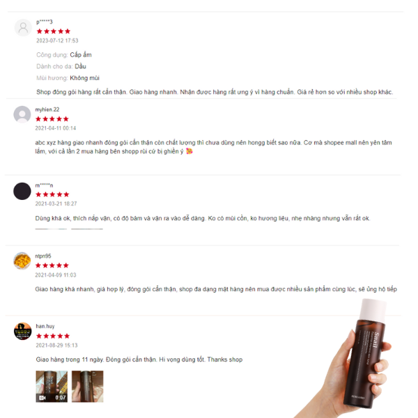 TONER ỐC SÊN BERGAMO SNAIL ESSENTIAL INTENSIVE TONER 210ML