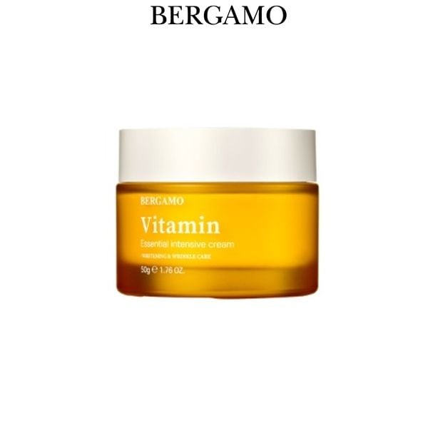 KEM DƯỠNG SÁNG DA BERGAMO VITAMIN ESSENTIAL INTENSIVE CREAM 50G