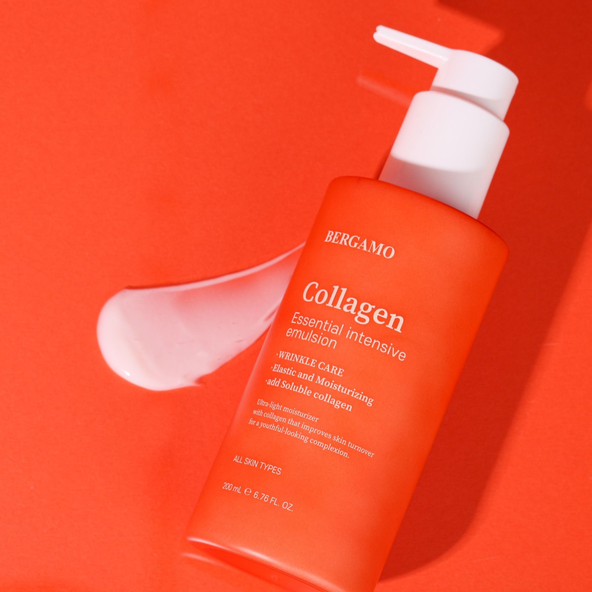 SỮA DƯỠNG DA CHỐNG LÃO HÓA BERGAMO COLLAGEN ESSENTIAL INTENSIVE EMULSION 200ML