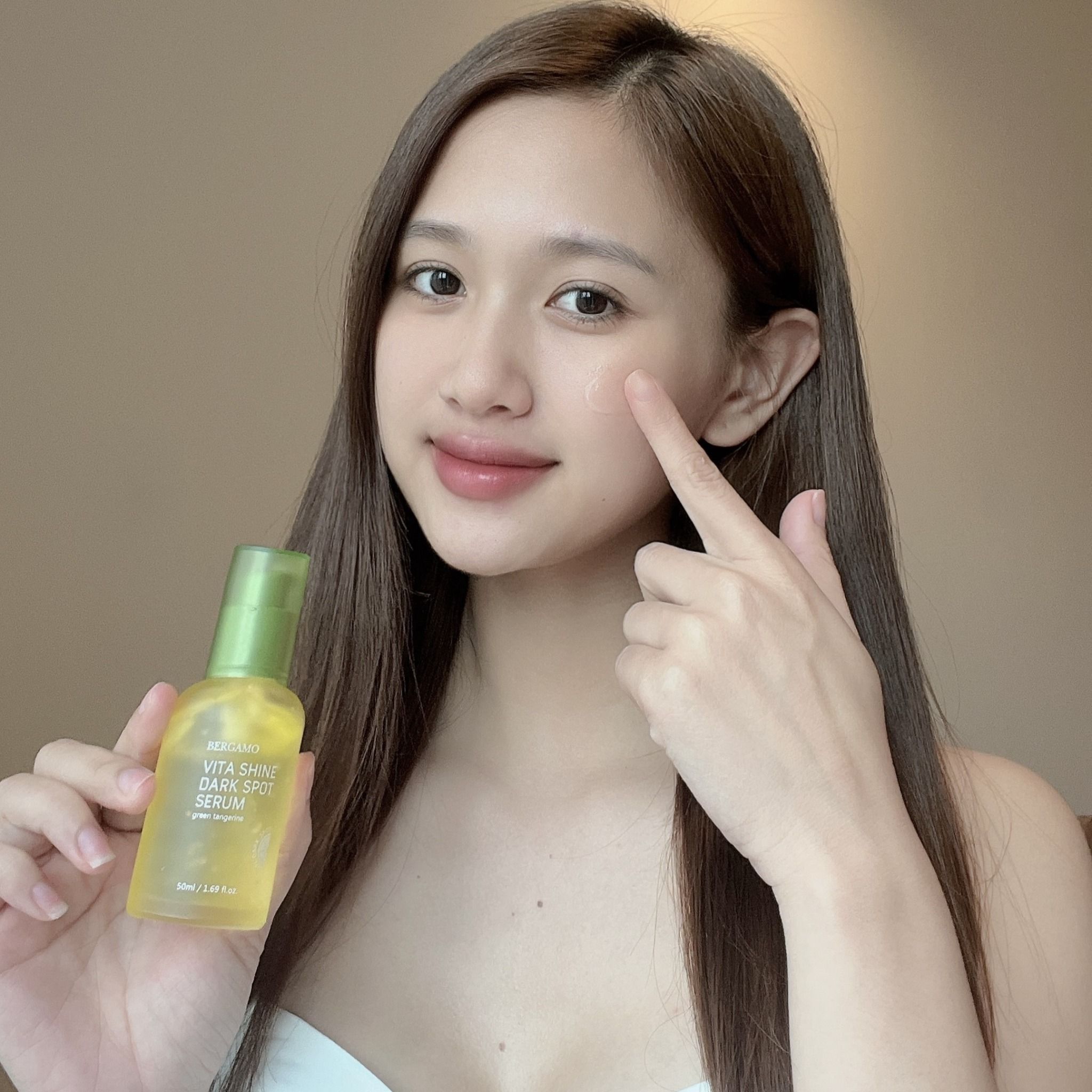SERUM QUÝT XANH SÁNG DA MỜ THÂM NÁM BERGAMO GREEN TANGERINE VITA SHINE DARK SPOT SERUM 50ML
