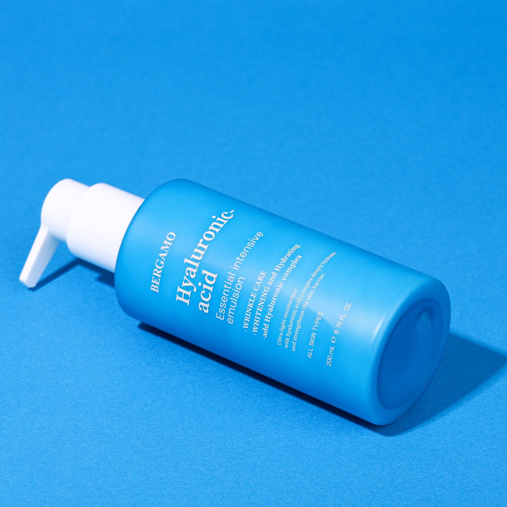 SỮA DƯỠNG DA CẤP ẨM BERGAMO HYALURONIC ACID ESSENTIAL INTENSIVE EMULSION 200ML