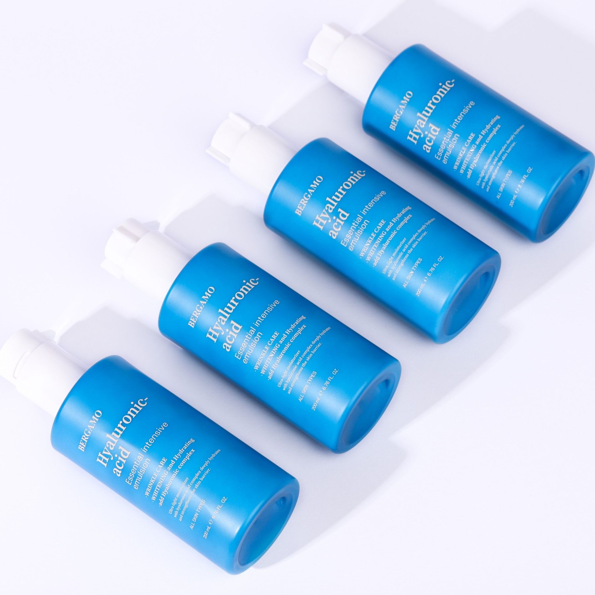 SỮA DƯỠNG DA CẤP ẨM BERGAMO HYALURONIC ACID ESSENTIAL INTENSIVE EMULSION 200ML
