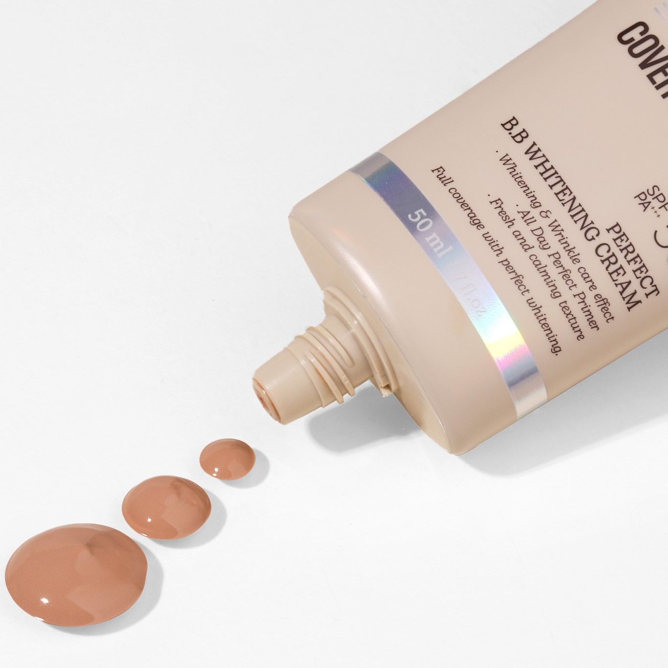 KEM NỀN CHE KHUYẾT ĐIỂM BERGAMO PERFECT BB COVER-UP CREAM SPF 50+PA+++ 50ML