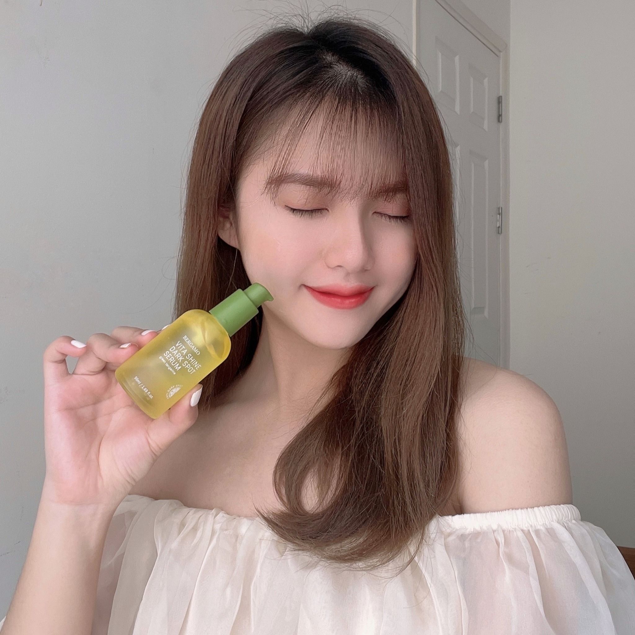 SERUM QUÝT XANH SÁNG DA MỜ THÂM NÁM BERGAMO GREEN TANGERINE VITA SHINE DARK SPOT SERUM 50ML