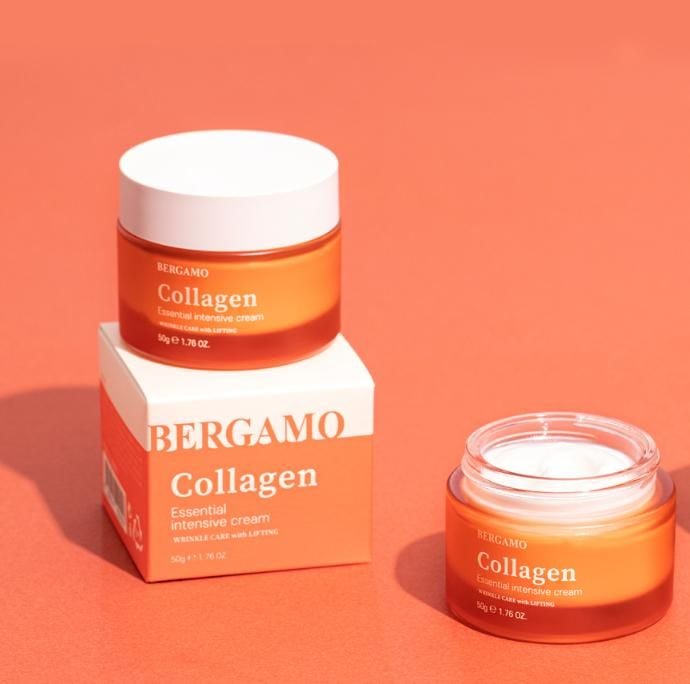 KEM DƯỠNG CĂNG BÓNG COLLAGEN BERGAMO COLLAGEN ESSENTIAL INTENSIVE CREAM 50G