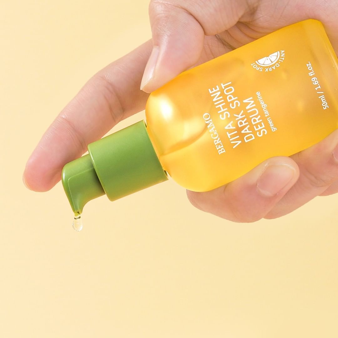 SERUM QUÝT XANH SÁNG DA MỜ THÂM NÁM BERGAMO GREEN TANGERINE VITA SHINE DARK SPOT SERUM 50ML
