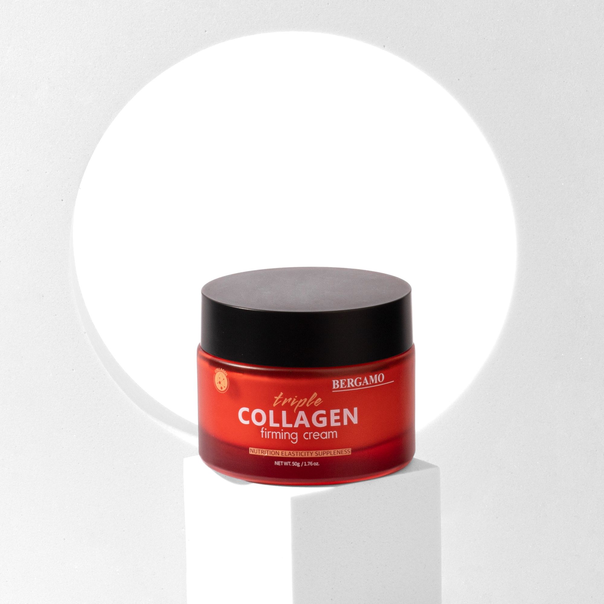 KEM DƯỠNG COLLAGEN SĂN CHẮC BERGAMO TRIPLE COLLAGEN FIRMING CREAM 50G