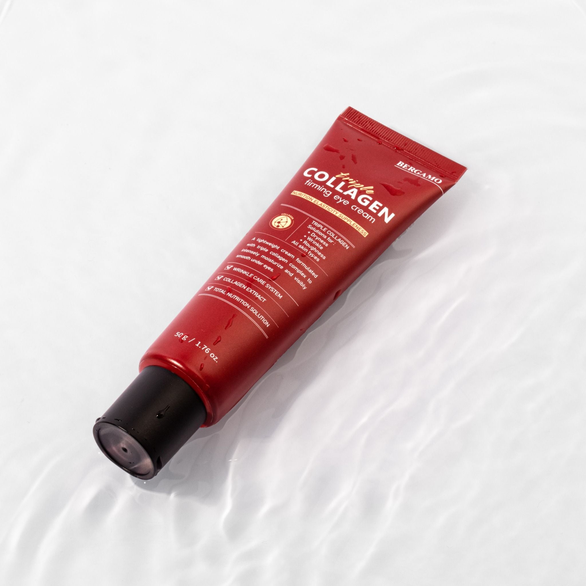 KEM DƯỠNG MẮT COLLAGEN SĂN CHẮC BERGAMO TRIPLE COLLAGEN FIRMING EYE CREAM 50G