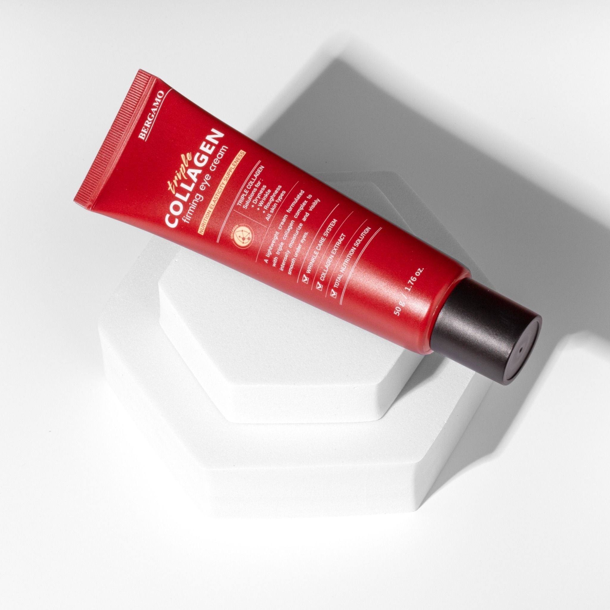 KEM DƯỠNG MẮT COLLAGEN SĂN CHẮC BERGAMO TRIPLE COLLAGEN FIRMING EYE CREAM 50G