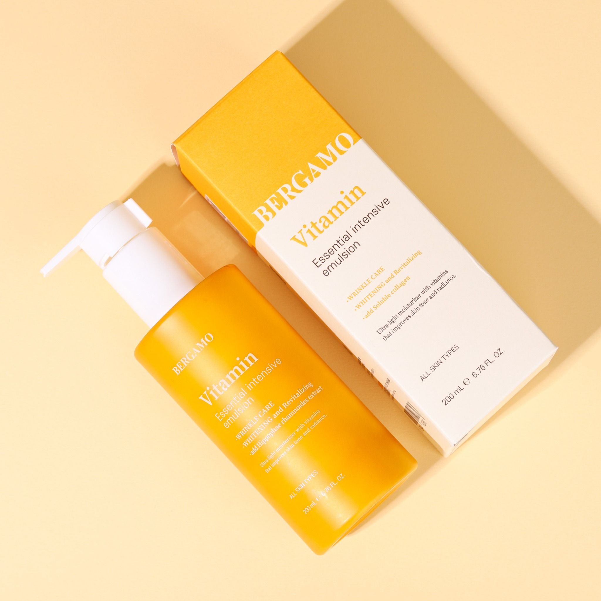 SỮA DƯỠNG DA BERGAMO VITAMIN ESSENTIAL INTENSIVE EMULSION 200ML
