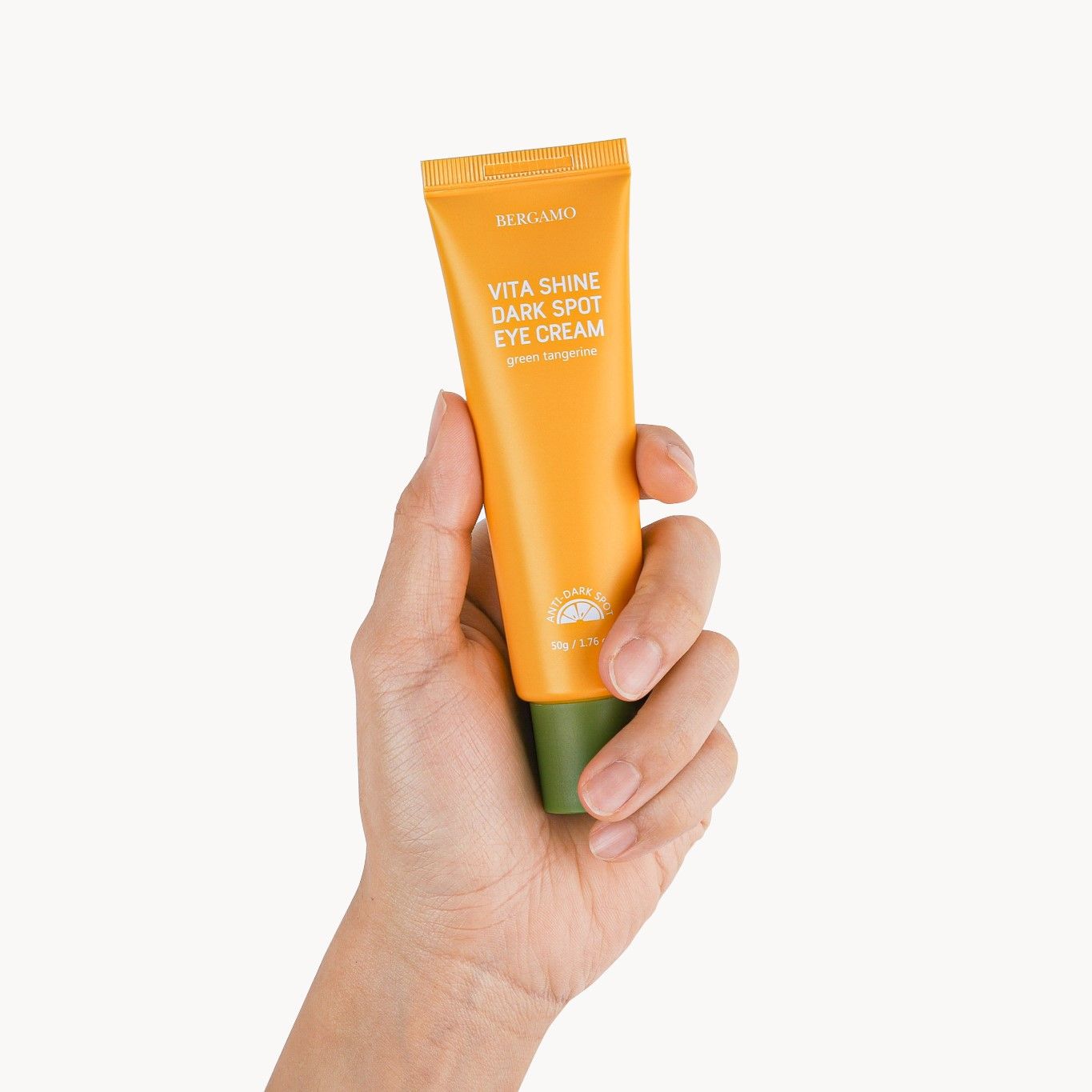 KEM DƯỠNG MẮT QUÝT XANH BERGAMO GREEN TANGERINE VITA SHINE DARK SPOT EYE CREAM 50G (TẶNG TUÝP 10ML)