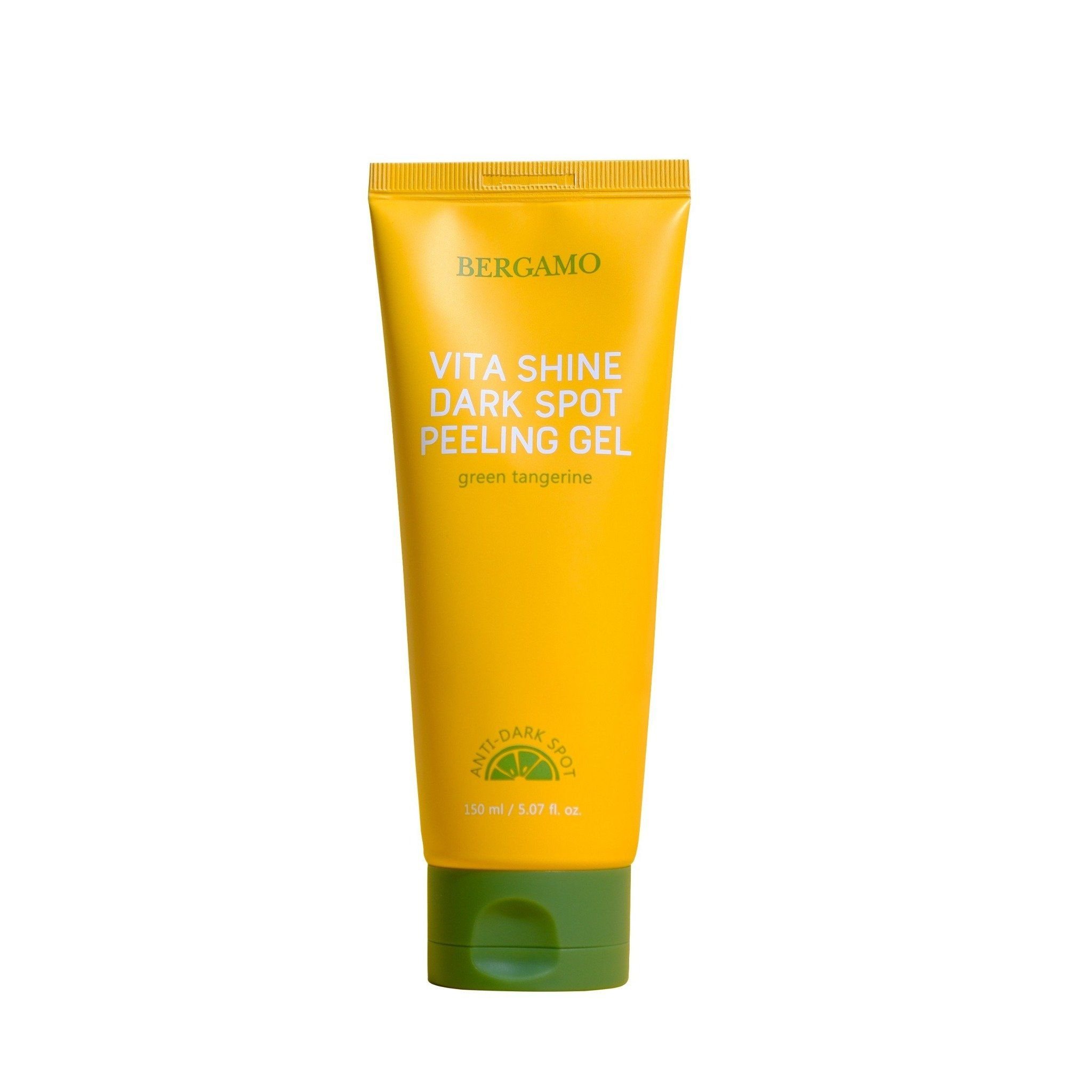 TẨY DA CHẾT QUÝT XANH SÁNG DA MỜ THÂM NÁM BERGAMO GREEN TANGERINE VITA SHINE DARK SPOT PEELING GEL 150ML