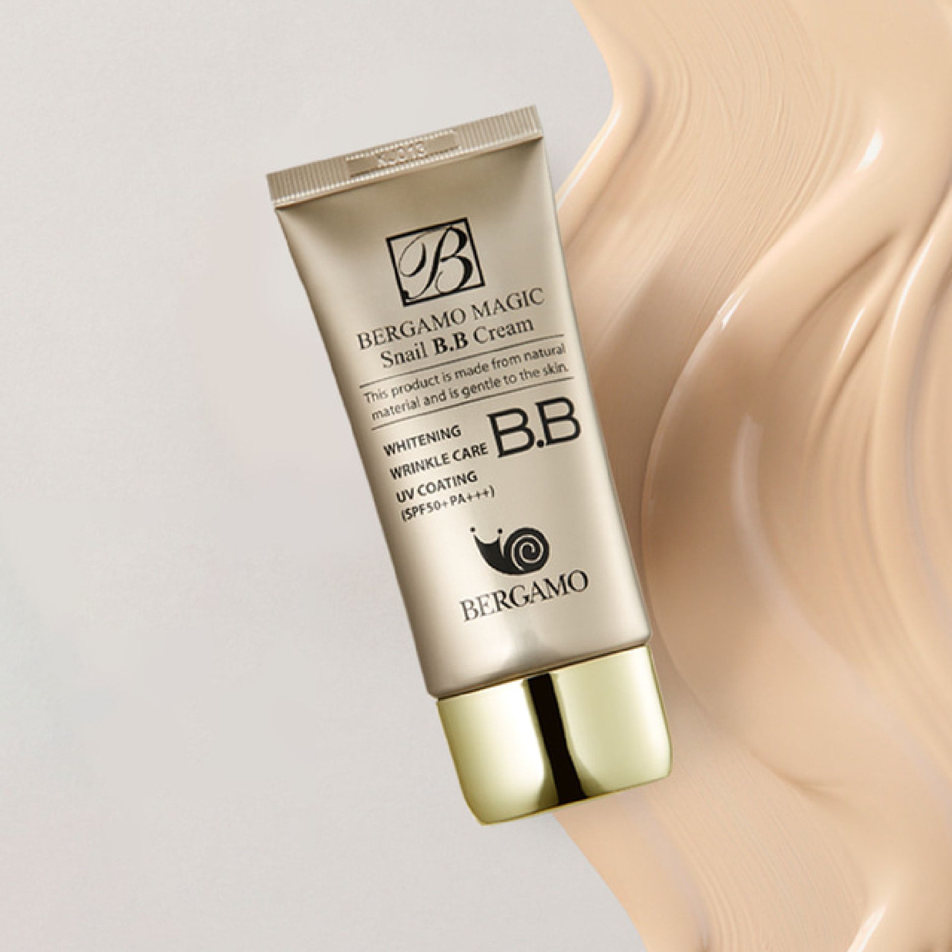KEM NỀN ỐC SÊN BERGAMO MAGIC SNAIL BB CREAM 50ML