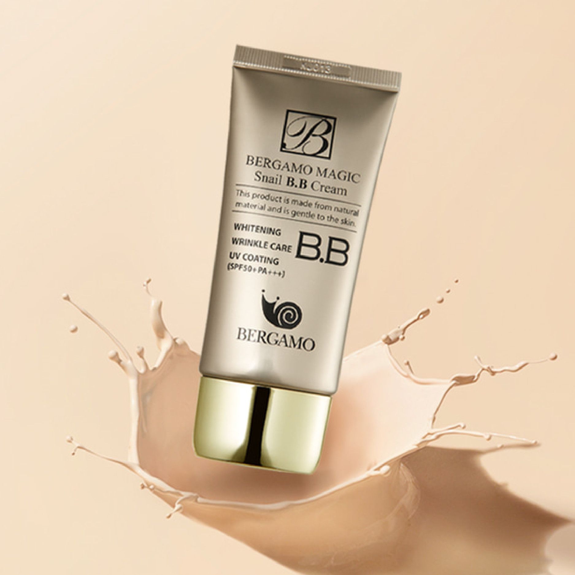 KEM NỀN ỐC SÊN BERGAMO MAGIC SNAIL BB CREAM 50ML
