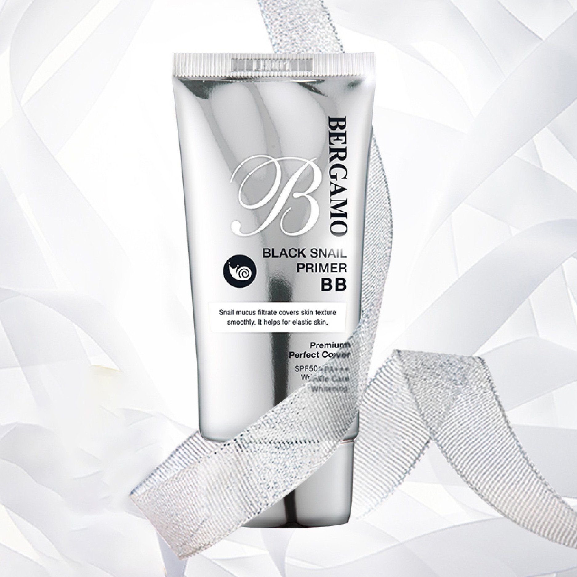 KEM LÓT ỐC SÊN ĐEN BERGAMO BLACK SNAIL PRIMER BB 50ML