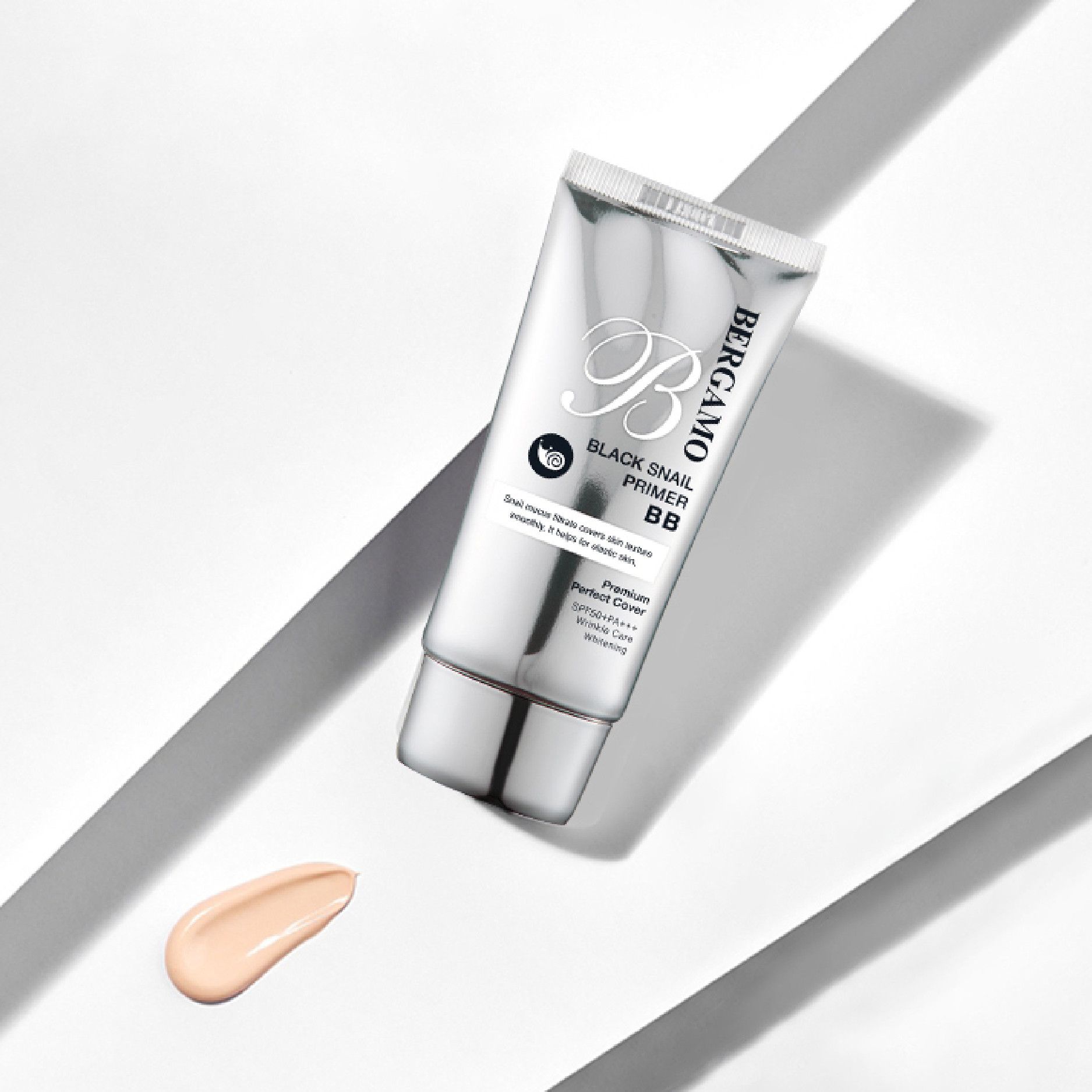 KEM LÓT ỐC SÊN ĐEN BERGAMO BLACK SNAIL PRIMER BB 50ML
