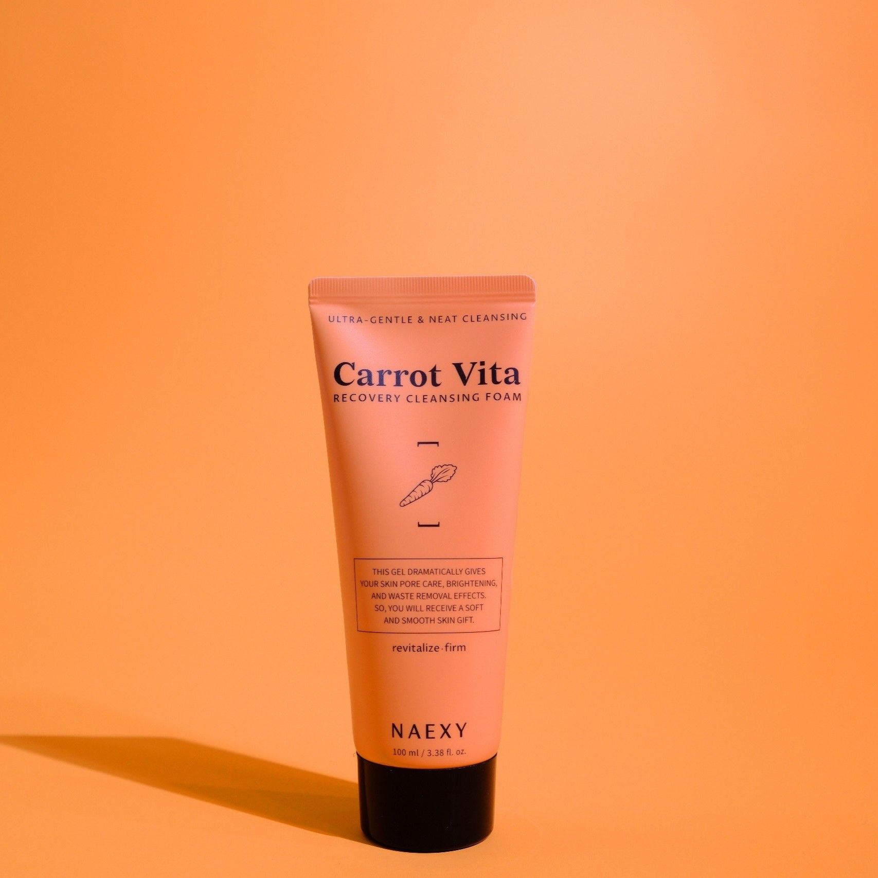 SỮA RỬA MẶT CÀ RỐT NAEXY CARROT VITA RECOVERY CLEANSING FOAM 100ML