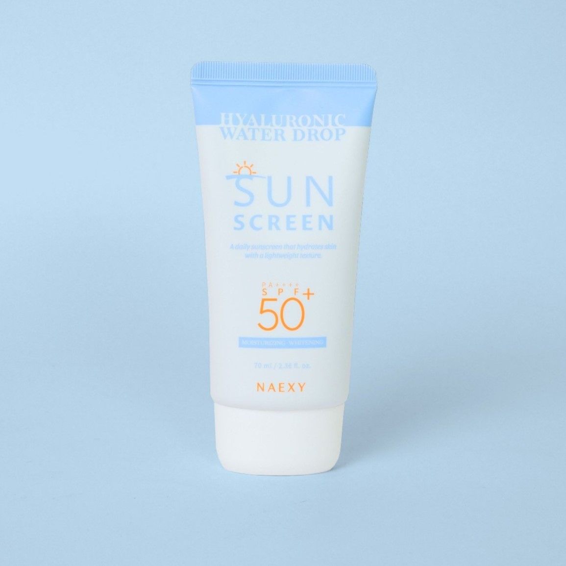 KEM CHỐNG NẮNG DƯỠNG ẨM NAEXY HYALURONIC WATER DROP SUNSCREEN 70ML