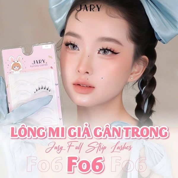 LÔNG MI GIẢ GÂN TRONG JARY FULL STRIP LASHES - F06
