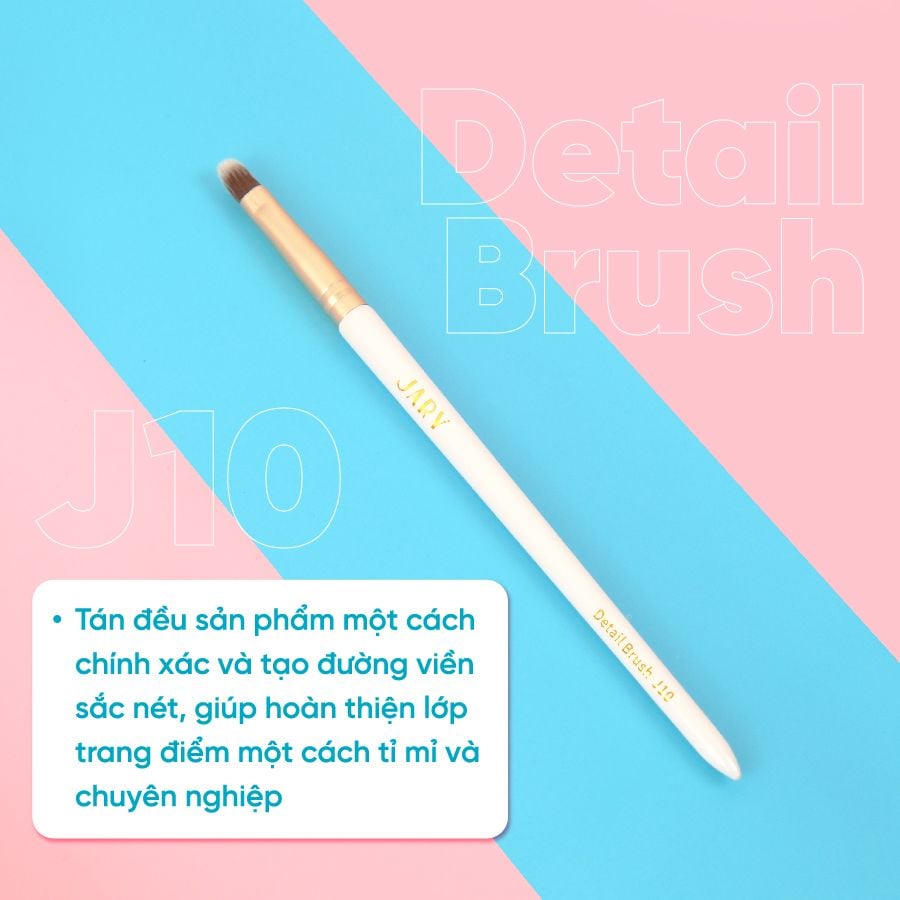 CỌ NHỎ ĐẦU DẸT JARY DETAIL BRUSH J10