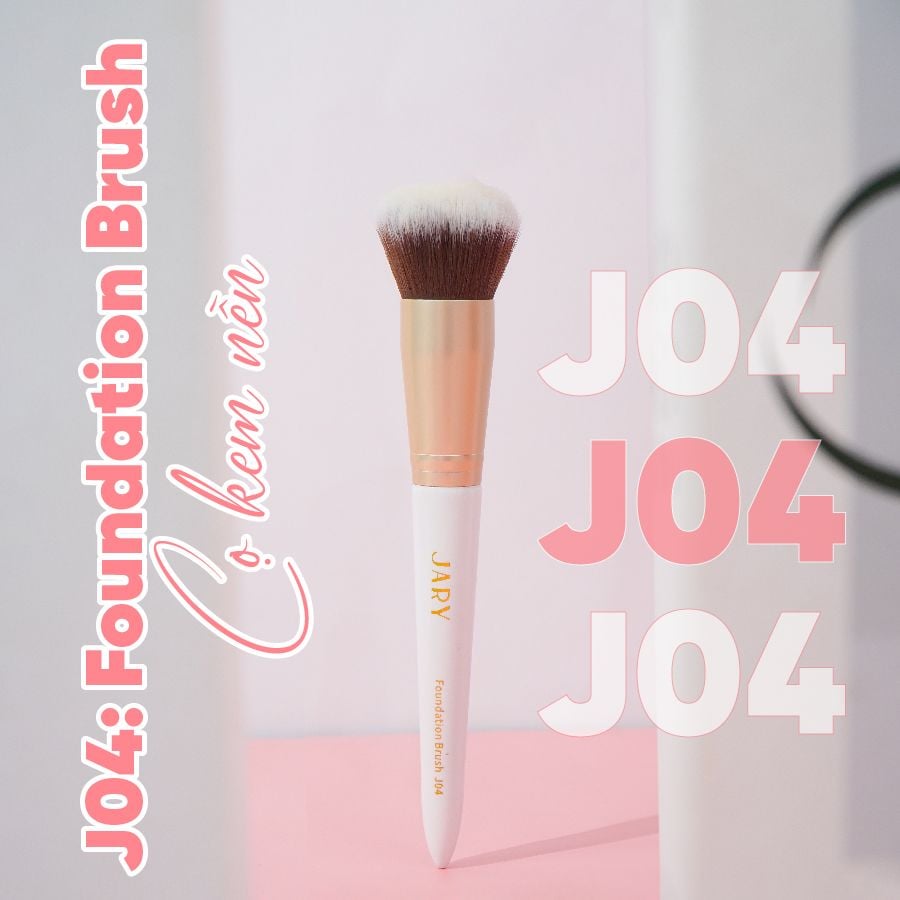 CỌ TÁN KEM NỀN JARY FOUNDATION BRUSH J04