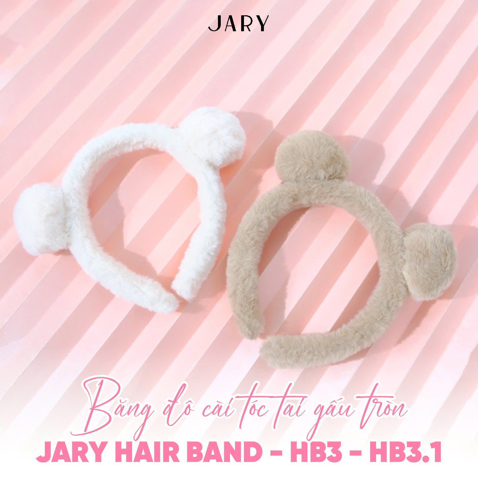 BĂNG ĐÔ CÀI TÓC TAI GẤU TRÒN JARY HAIR BAND - HB3 - HB3.1