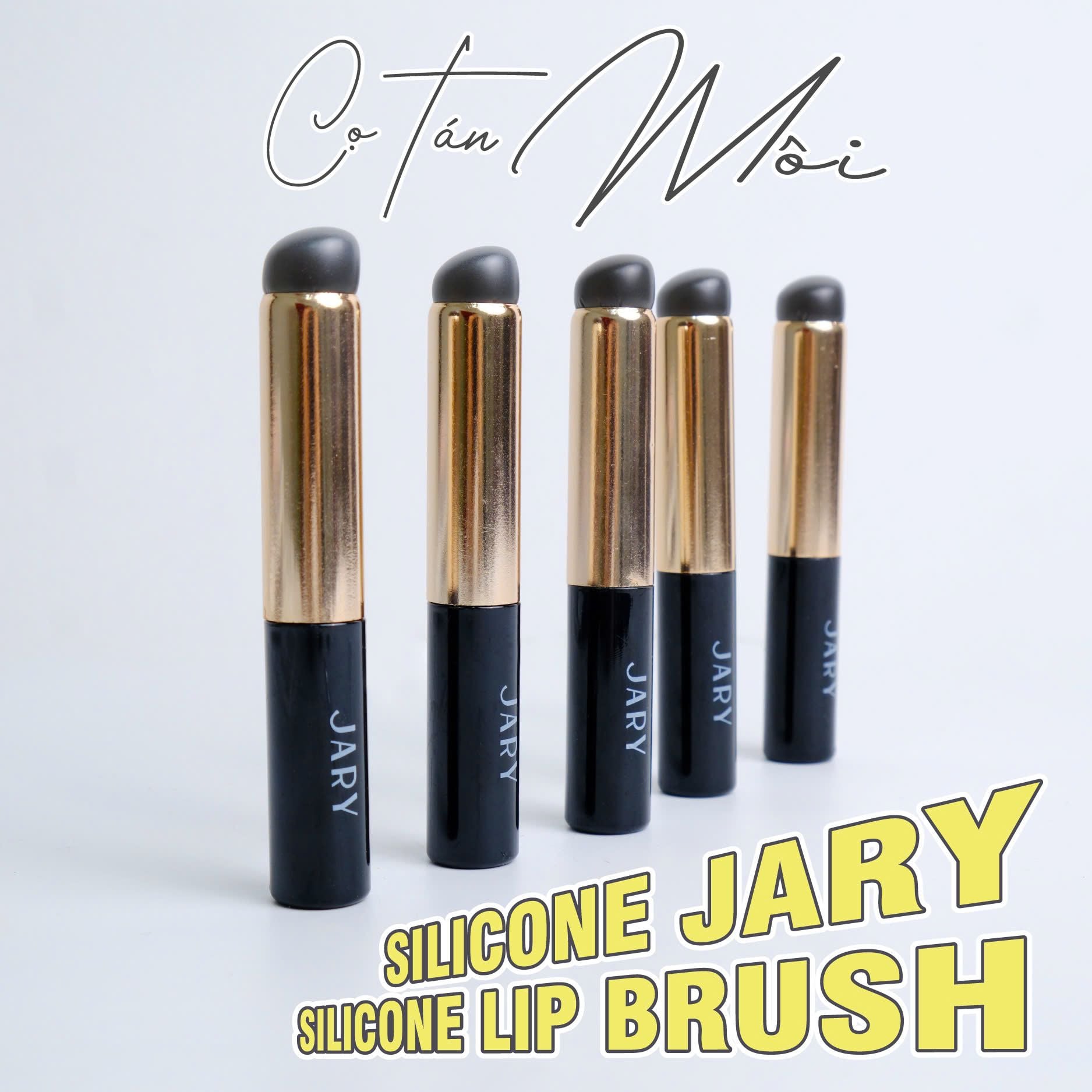 CỌ TÁN MÔI BẰNG SILICONE JARY SILICONE LIP BRUSH