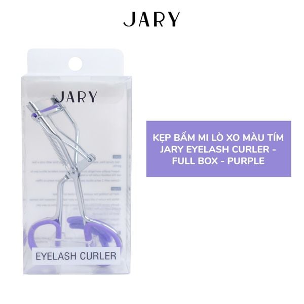 KẸP BẤM MI LÒ XO MÀU TÍM JARY EYELASH CURLER - FULLBOX - PURPLE
