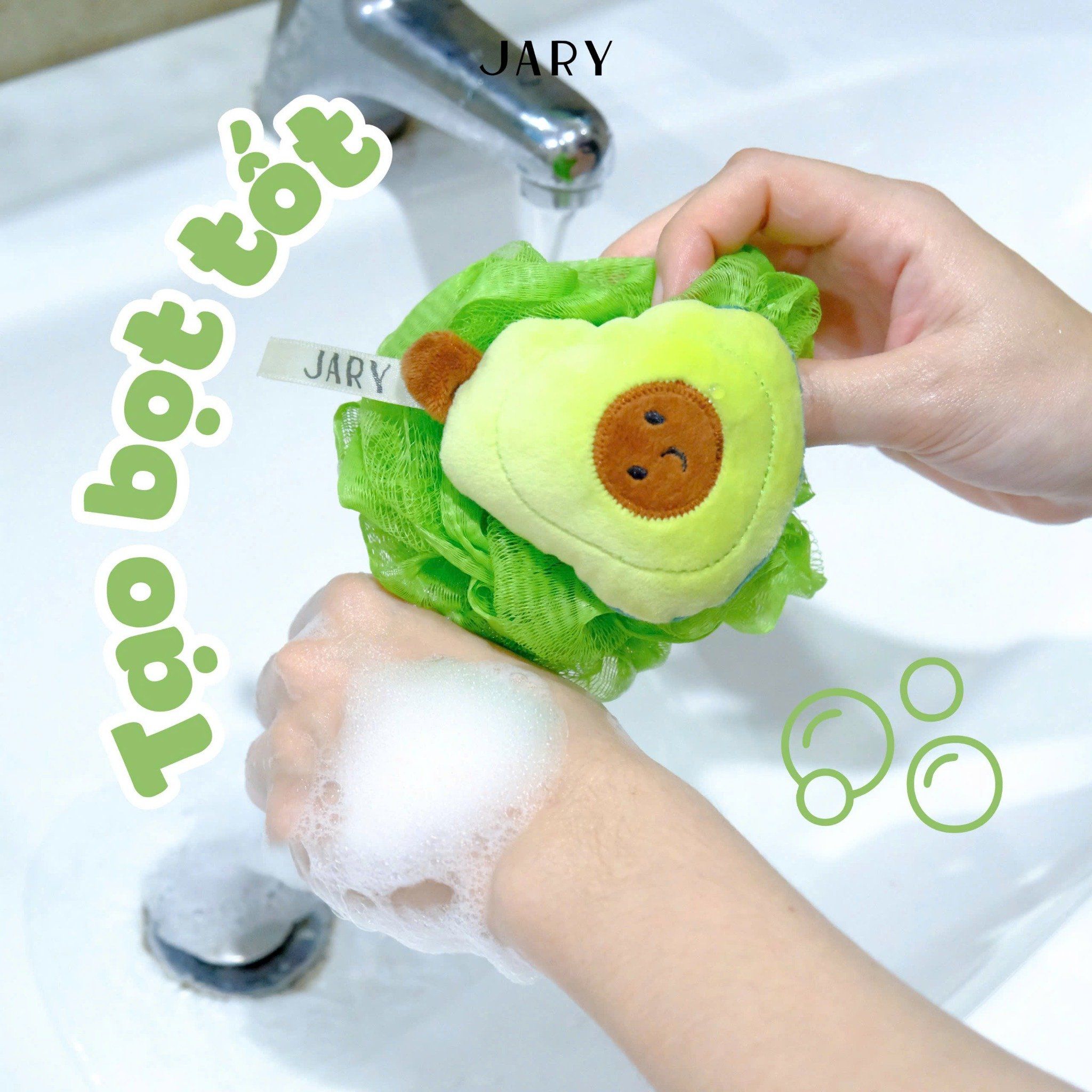 BÔNG TẮM TRÁI CÂY JARY LOOFAH BATH SPONGE