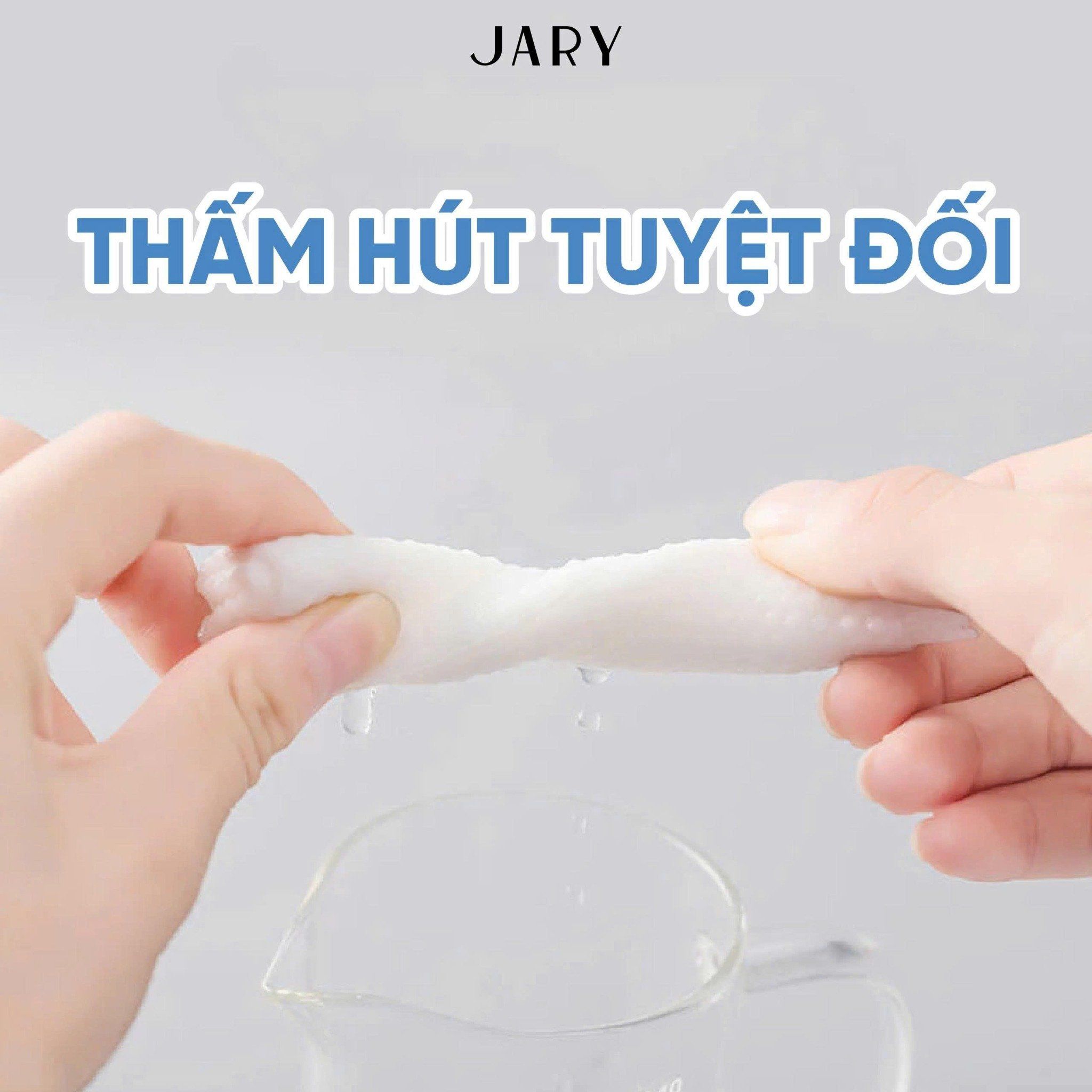 KHĂN MẶT DÙNG MỘT LẦN JARY DISPOSABLE FACE TOWEL - DẠNG RÚT