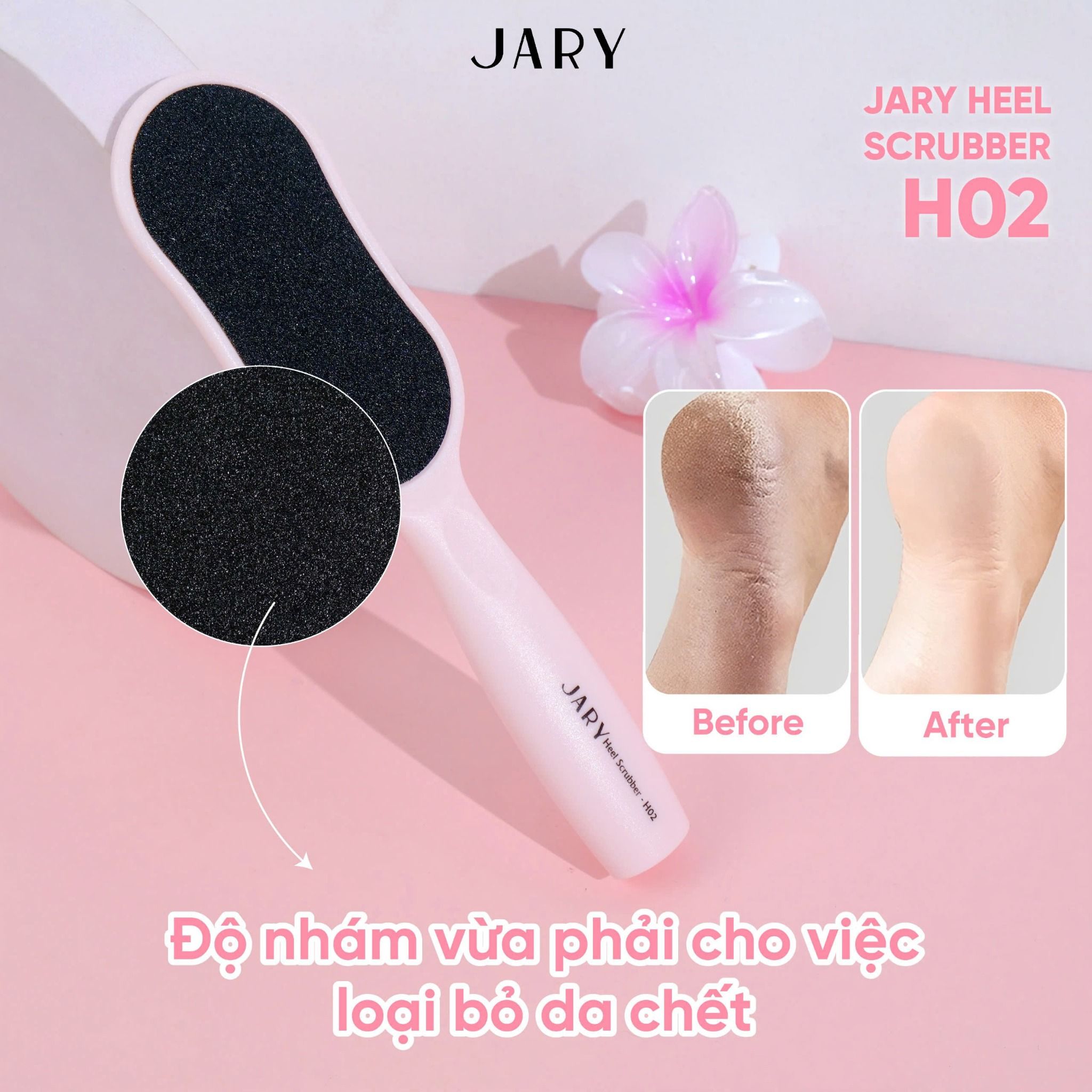 CÂY CHÀ GÓT CHÂN JARY HEEL SCRUBBER - H02