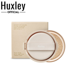 Phấn Nước Che Phủ Tốt, Mỏng Nhẹ Chiết Xuất Cây Xương Rồng Huxley Cover Cushion - Own Attitude SPF23/PA++ 12g