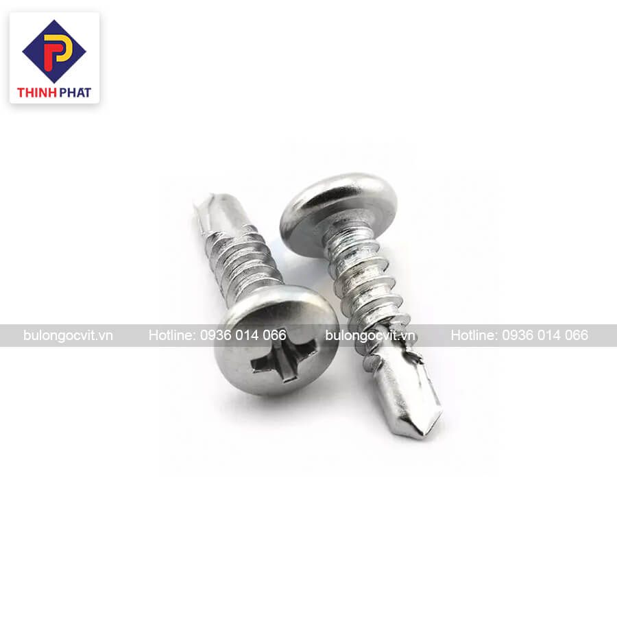 Vít đuôi cá đầu dù inox 2 phân – thinhphat