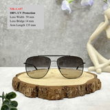  Kính Nam Lacoste Grey Rectangular Men's Sunglasses Cao Cấp 