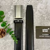  Dây thắt lưng cao cấp Monblanc Belt Rectangular Mat Stainless Steel 