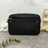  Cặp đeo chéo Monblanc Men's Zip Top Clutch - Black 