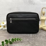  Cặp đeo chéo Monblanc Men's Zip Top Clutch - Black 