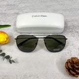  Kính mát CALVIN KLEIN Green Pilot Unisex Sunglasses 