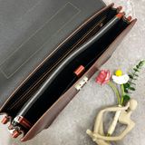  Cặp da Homme Ferrara - Handcrafted Leather Briefcase 