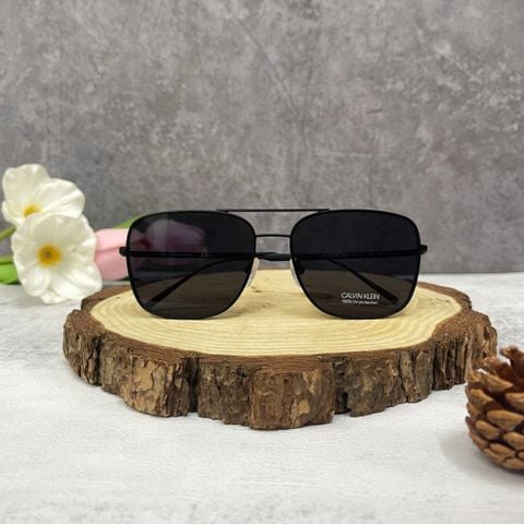  Kính mát CALVIN KLEIN Grey Navigator Unisex Sunglasses 
