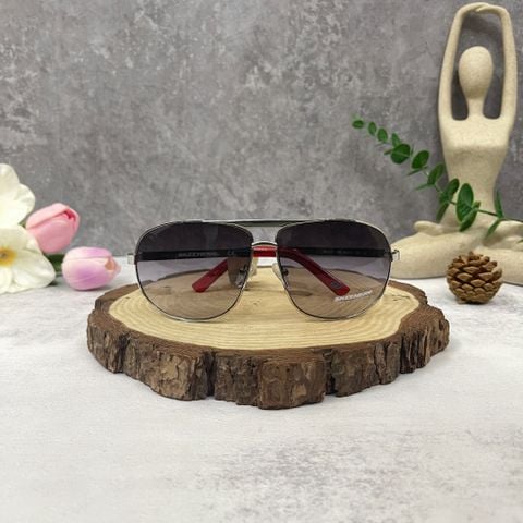  Kính mát SKECHERS Smoke Gradient Pilot Men's Sunglasses 