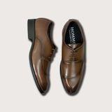  Giày tây Homme Sassari - Brown/Black Patina Derby Shoes 