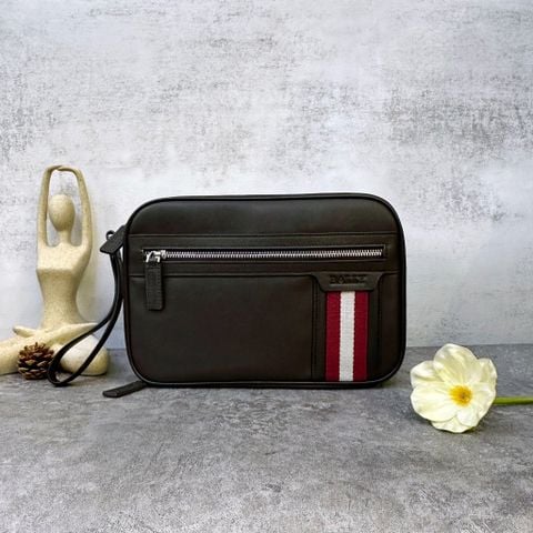  Bally Leather Pouch Bag 